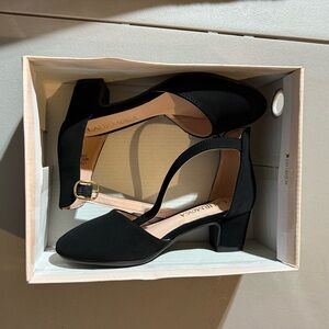 Elegant Black Kids Dress Shoes